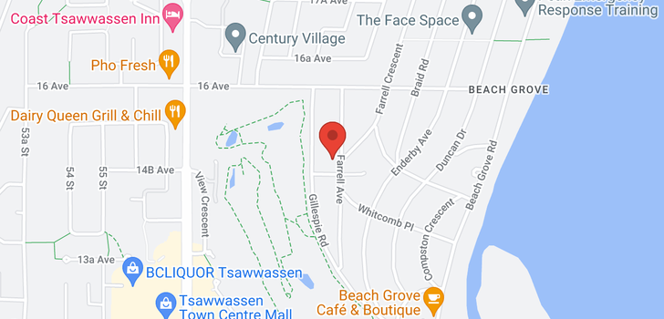 map of 1491 FARRELL AVENUE